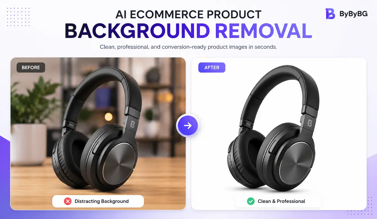 Rimozione dello sfondo per prodotti eCommerce