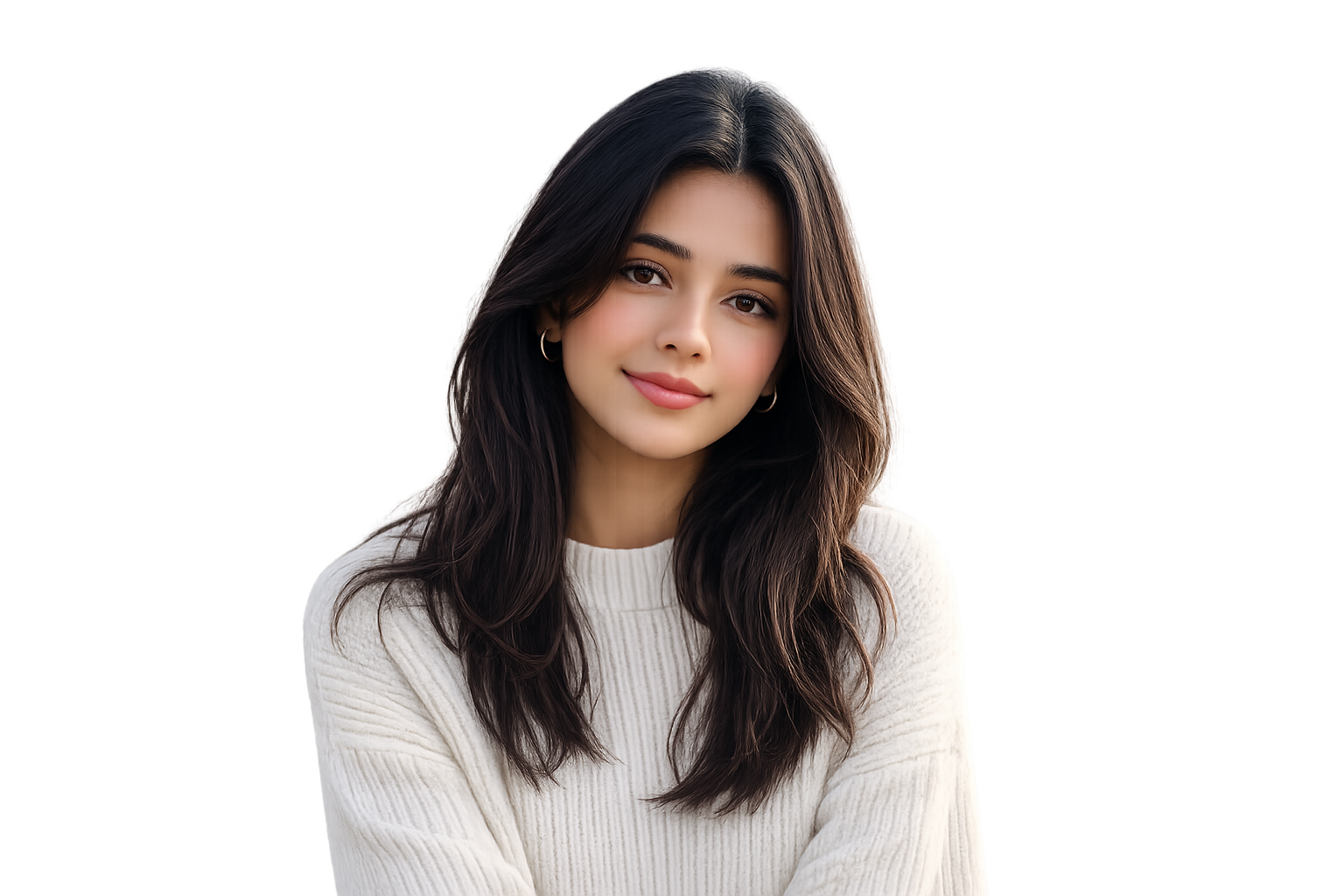 Portrait after background removal